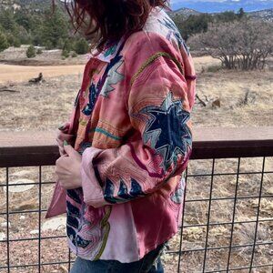 Patchwork Silk Jacket